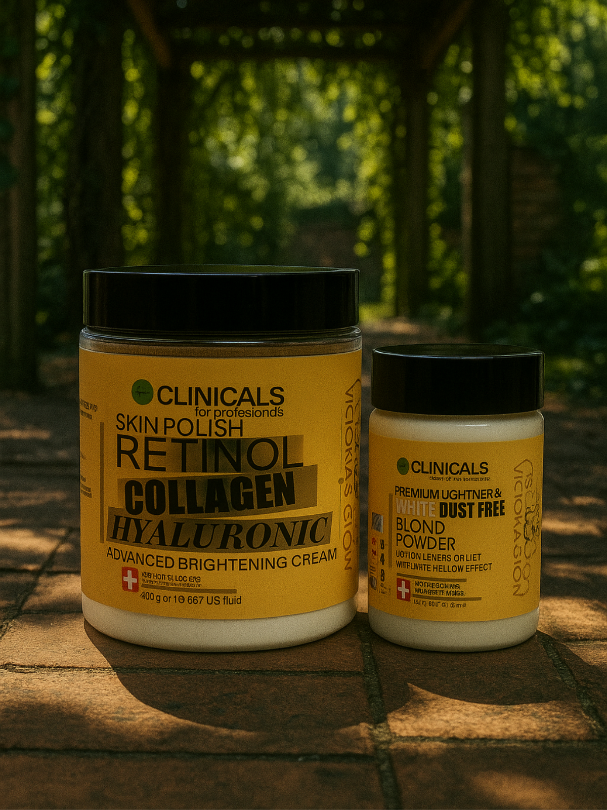 eCLINICALS Retinol Collagen Hyaluronic Advanced Brightening Set
