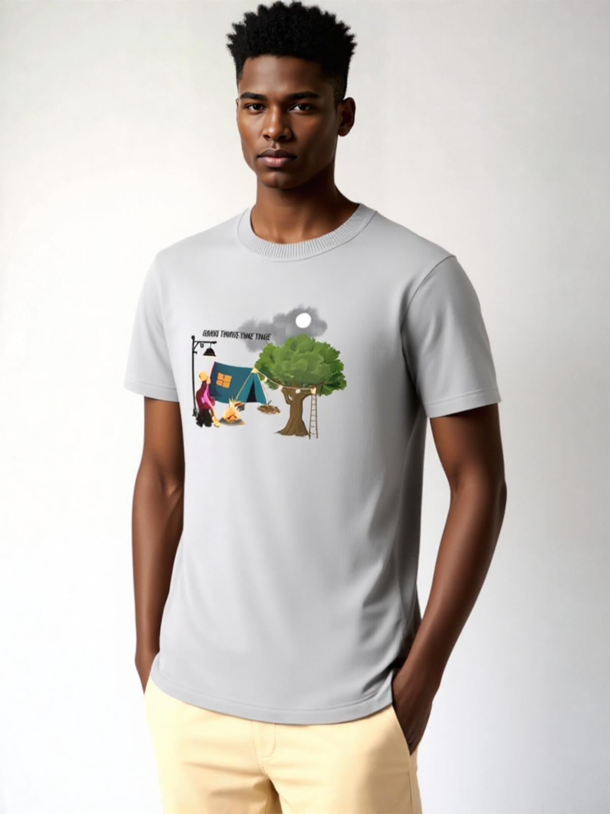 Men Outdoor Adventure Tee Shirt