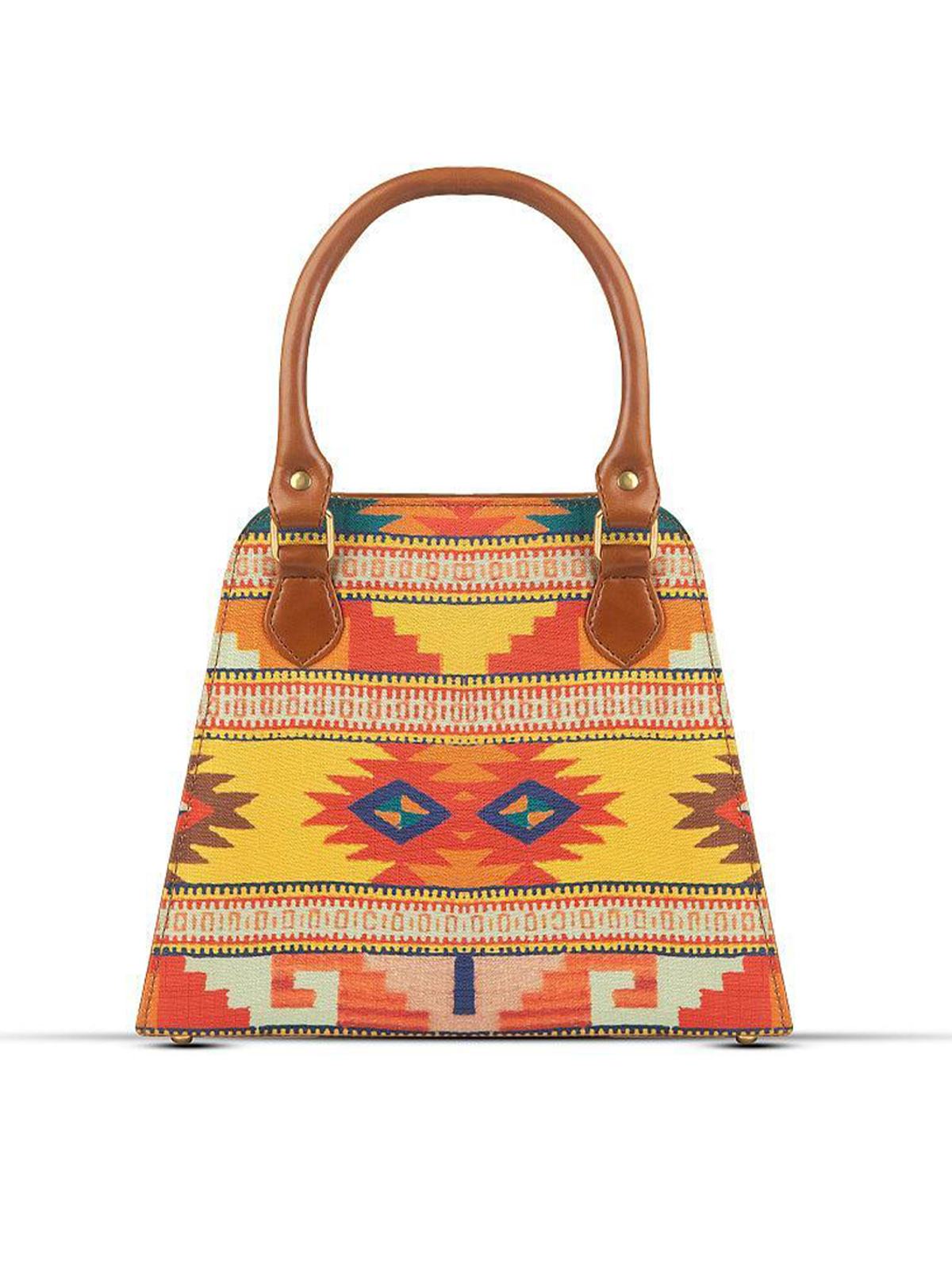 Women Mexicano PU Leather Handbag, Multicolor