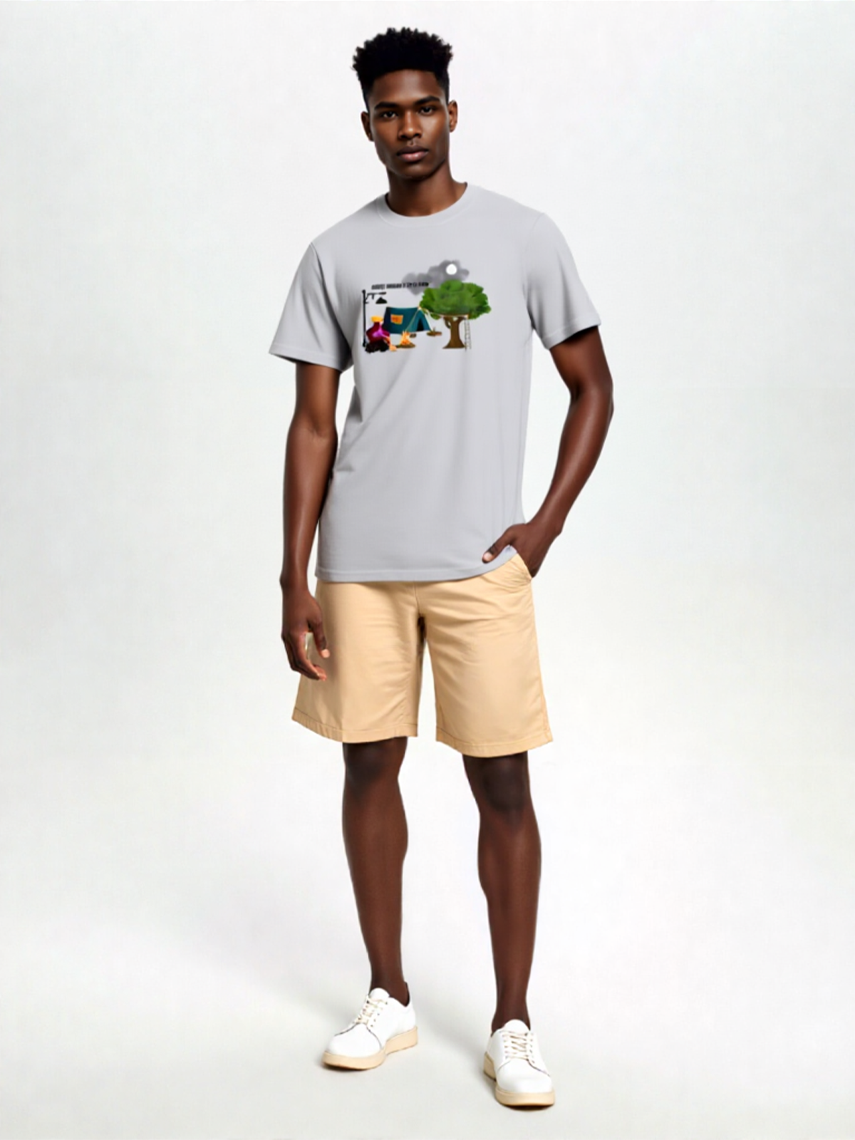 Men Outdoor Adventure Tee Shirt