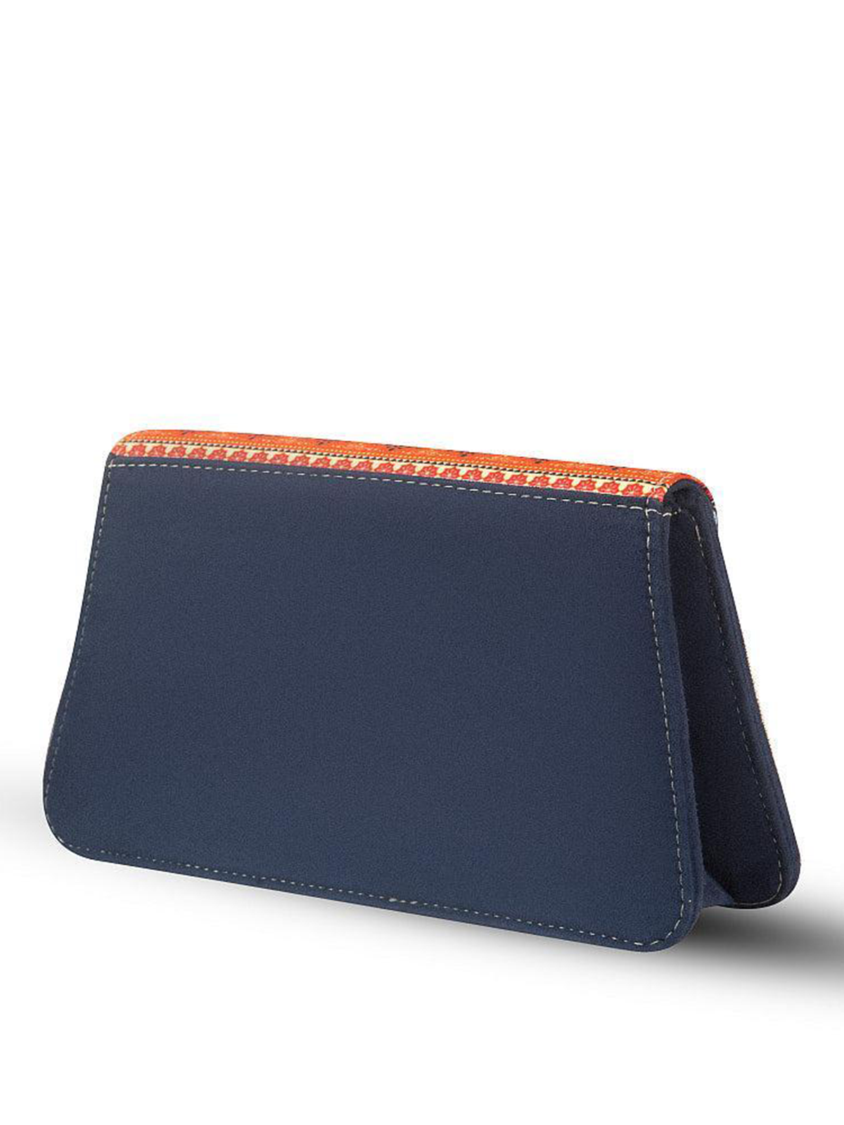 Women Chic PU Leather Clutch, Multicolor