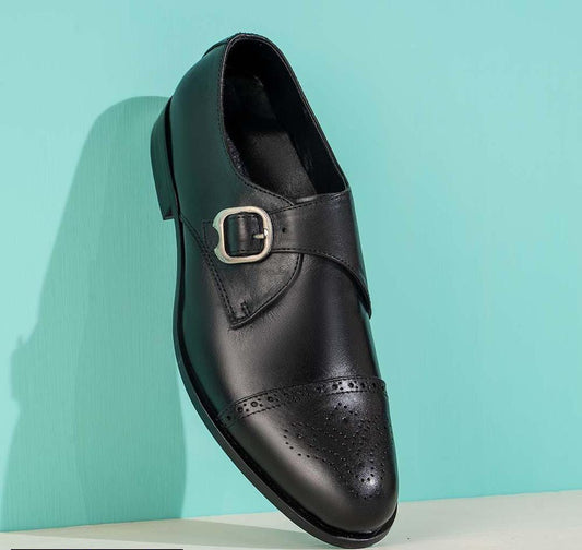 Men's Maxim Black Leather Formal Shoes