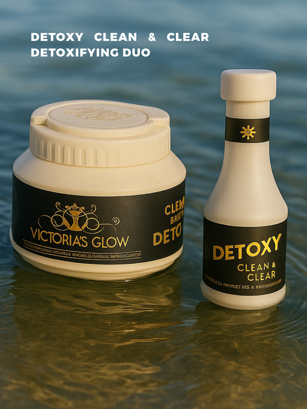 Victoria's Glow Detoxifying Clear Duo