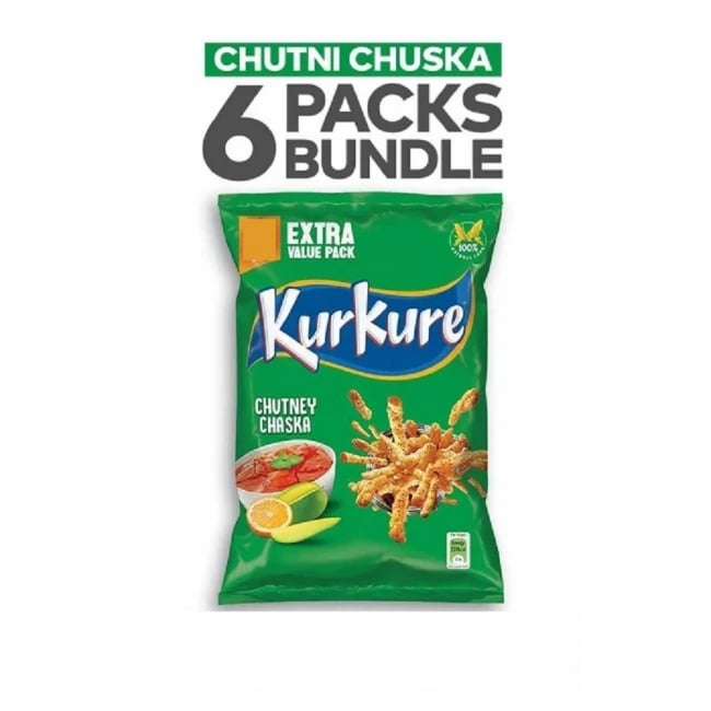 Kurkure Chutni Chaska 40GM Pack Of 6