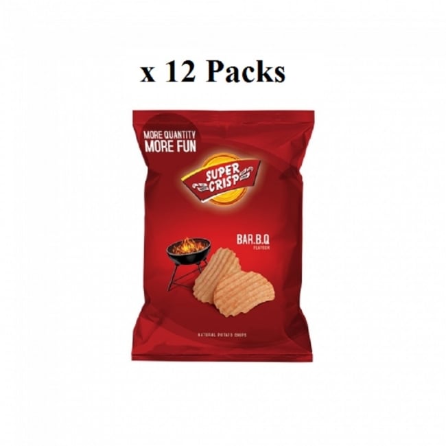 Super Crisp BBQ 16GM Pack X 12