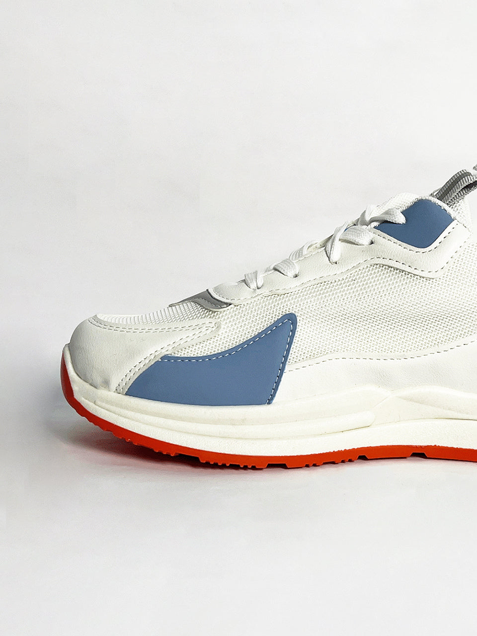 Men Sneaker Swiftix | Kicks That Make a Statement Color White + Orange