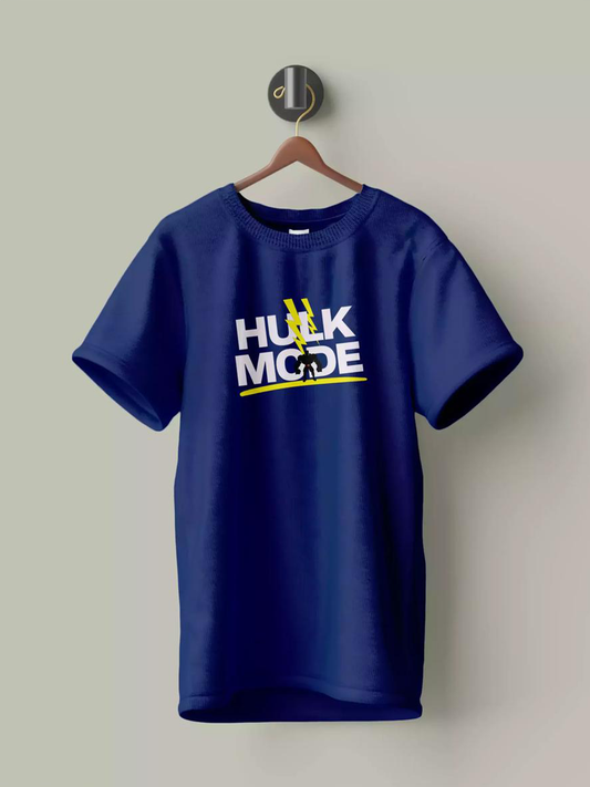 Men HULK MODE Tee Shirt – Power Surge Edition