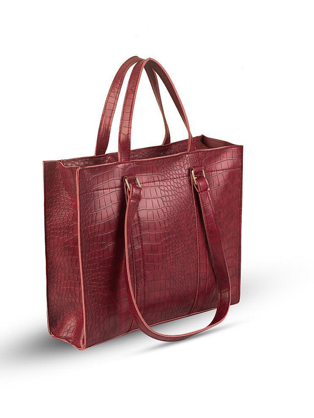 Women Red Baggy Handbag