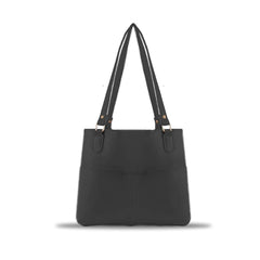 BagX - Fable Black PU Leather Totebag, Black