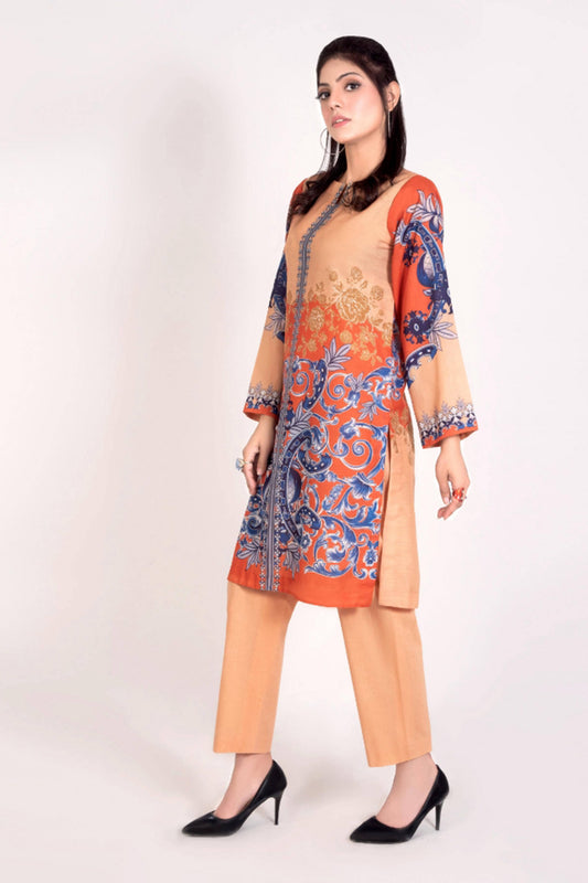 1Pcs Norans Lawn Digital Printed Kurta