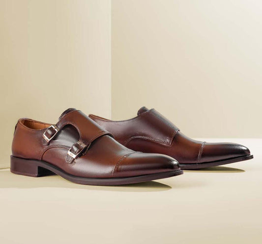 Men's Pirlo Mustard Leather Formal Shoes