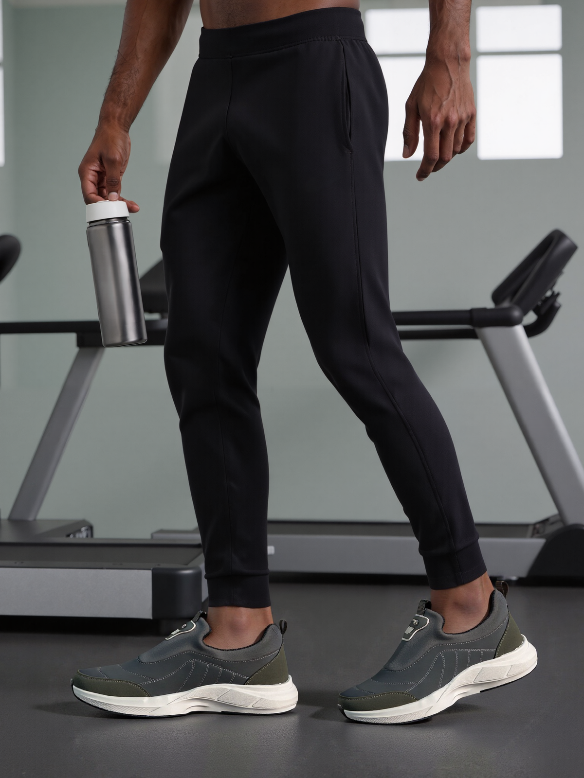 Men Sneaker Hustler | Designed for the Hustle Color Grey