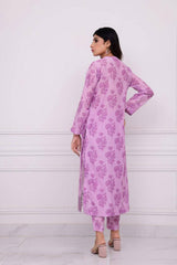 2Pcs Norans Silk Lawn Printed Suit