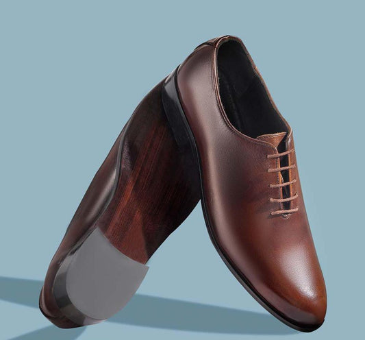 Men's Gomilla Brown Leather Formal Shoes