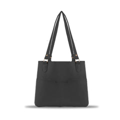 BagX - Fable Black PU Leather Totebag, Black