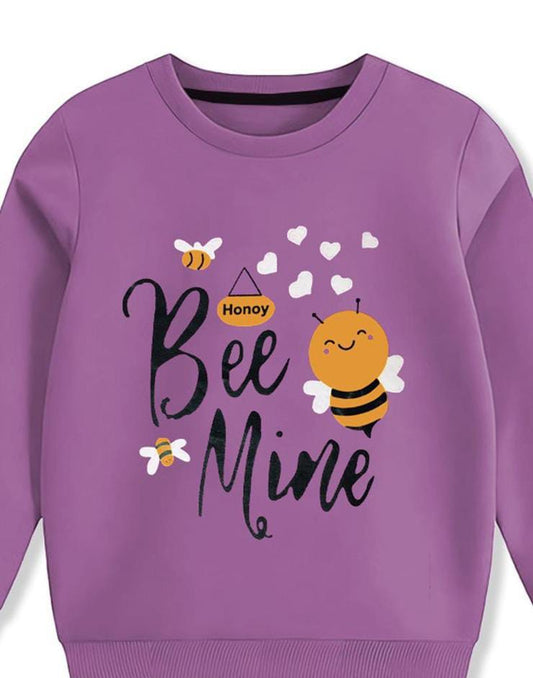 Bee Mine Girl's Sweatshirt