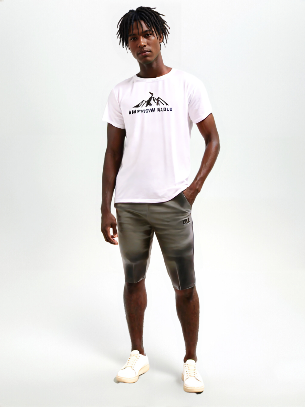 Men American Eagle Mountain Tee Shirt