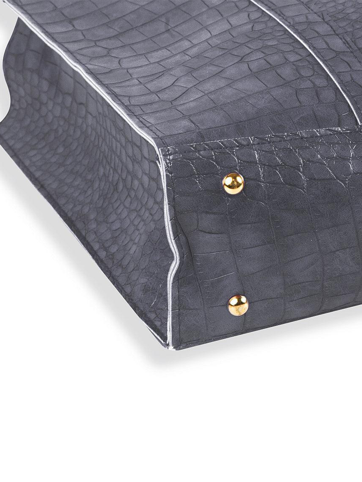 Women Croc-Embossed Tote Bag,