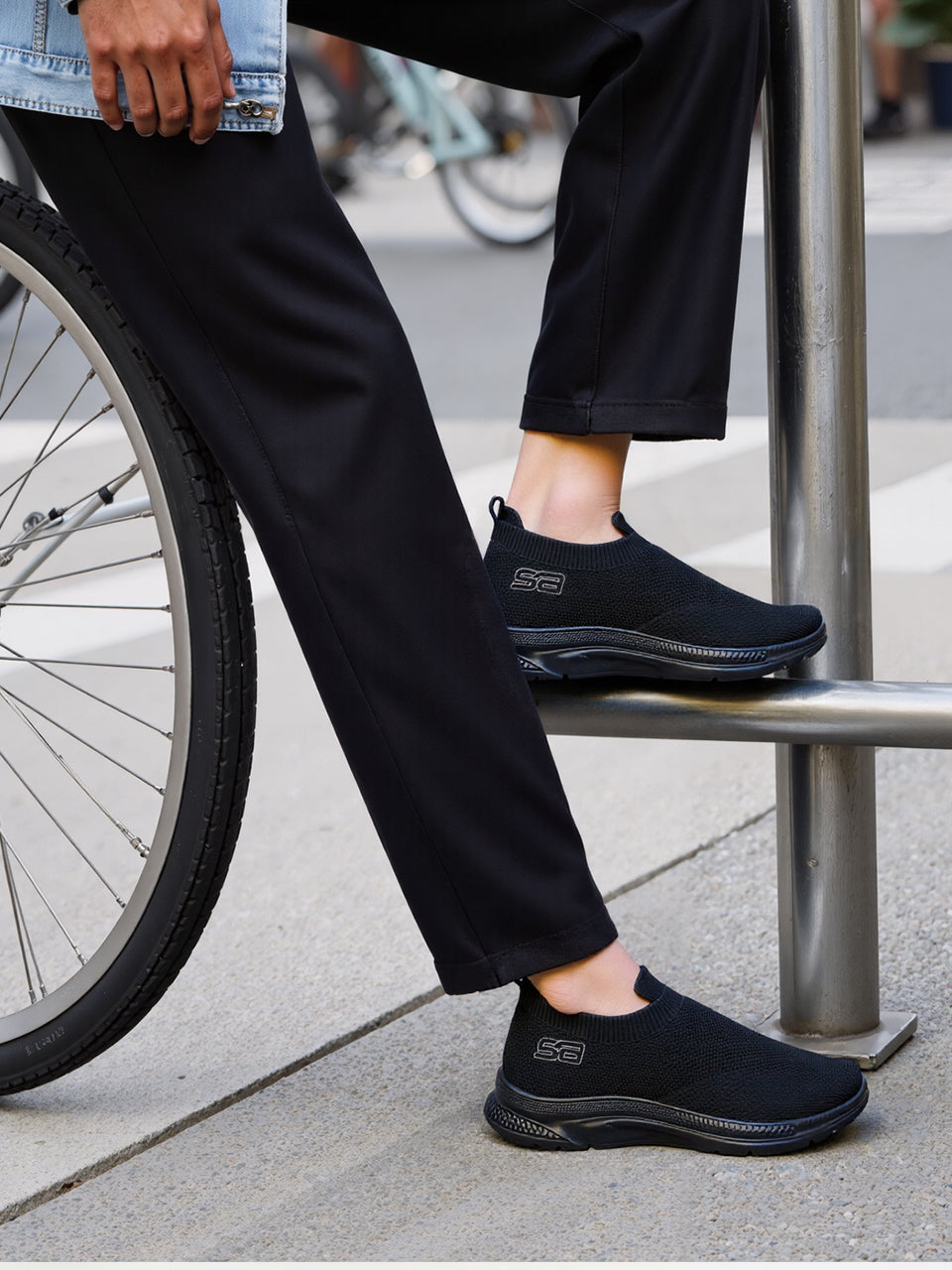 Men Sneaker Opulent | Power in Every Step Color Black
