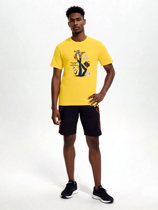 Men Unique Stylish Legs Tee Shirt