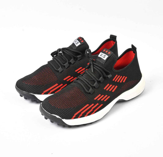 Black Camel gripper Sports Shoes Red