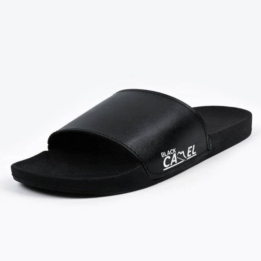 Black Camel Slippers For Men Slides For Men Black