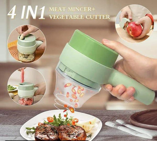 4 in 1 rechargeable multifunctional chopper