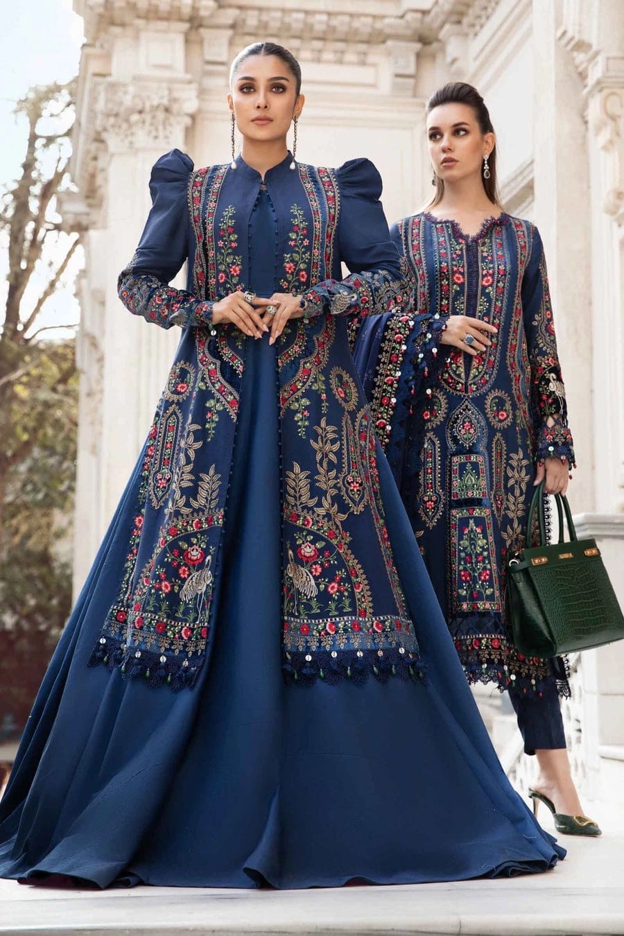MARIA.B — 3pc on emb Lawn with Chiffon Emb Dopatta