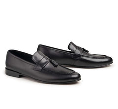 Men's Nelson Black Leather Formal Shoes