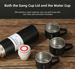 3 In 1  vacuum flask Tharmos With cup set