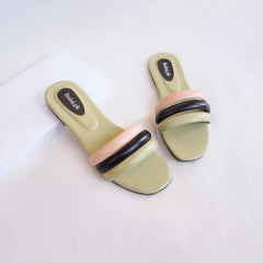 Elegance In Every Step Stylish Slippers, Pista