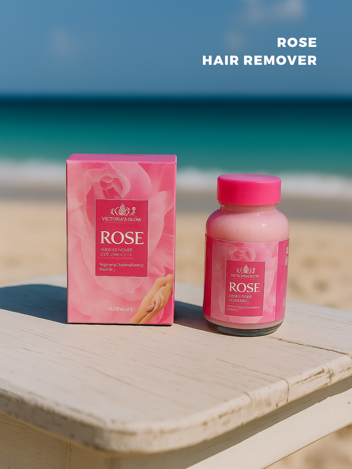 Victoria's Glow Rose Hair Remover