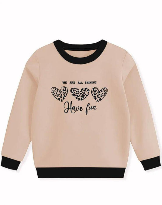 We Are All Shining Have Fun Girl's Sweatshirt