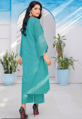 2 Pcs Women Unstitched Khaddar Printed Suit TKC-05