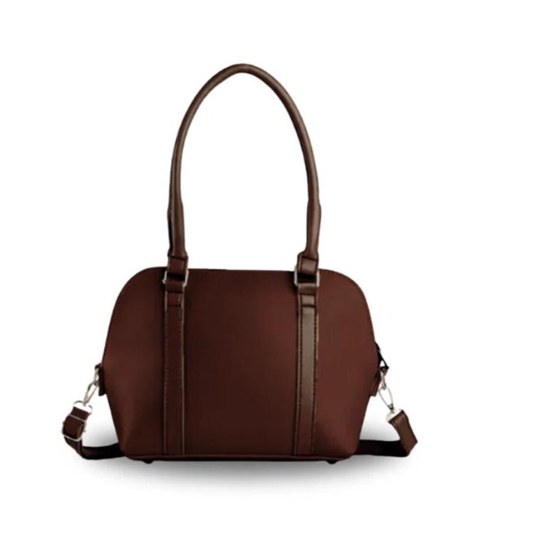 BagX - Olivia Choco PU Leather Shoulderbag, Brown