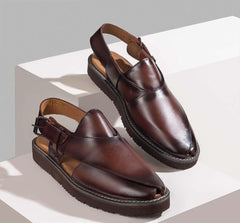 Men's Frisco Brown Leather Formal Shoes