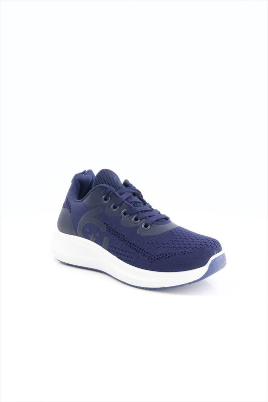 Ladies High Sole Sneakers 613, Blue