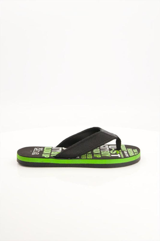 Black Camel 008 Comfort Flip Flop - Green