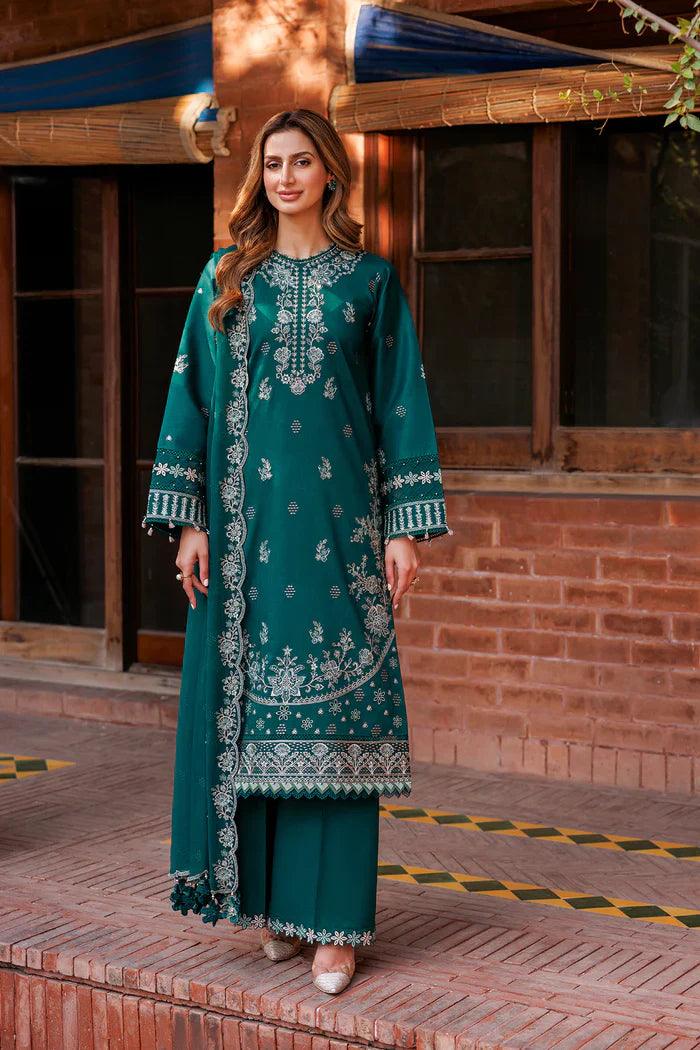 Farasha Available on emb Lawn with Chiffon Emb Dopatta