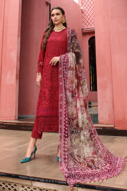 Lawn Cheekan Kari Suit