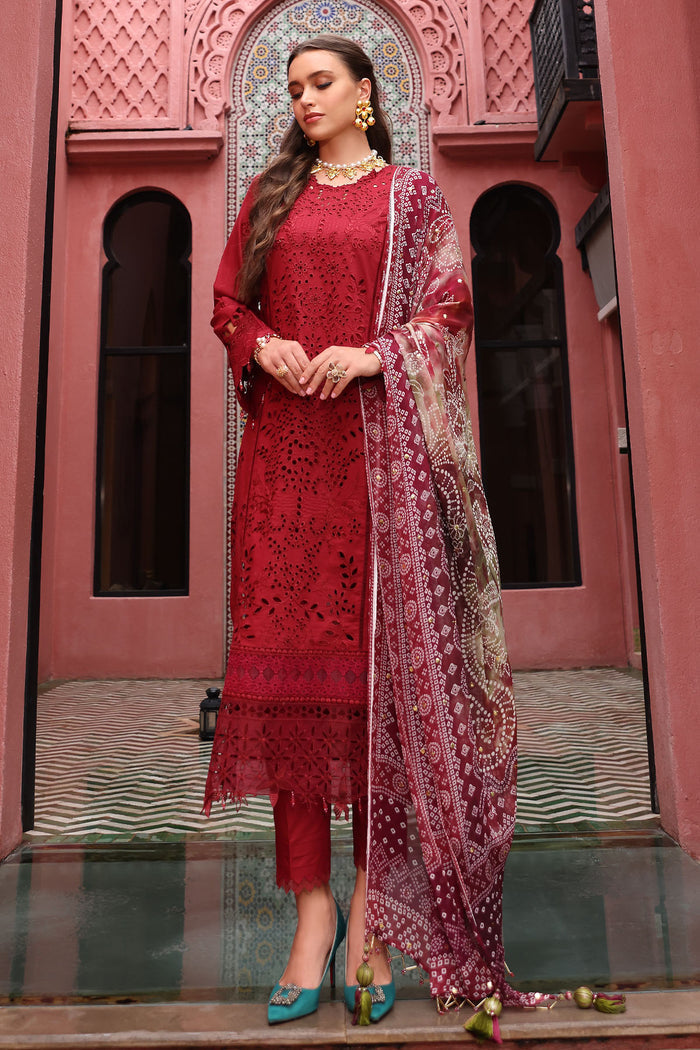 Lawn Cheekan Kari Suit