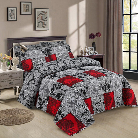 Cotton Printed Double Bed Sheet