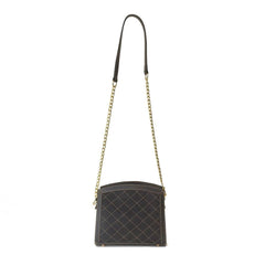 Sonic Leather Crossbody Bag, Black