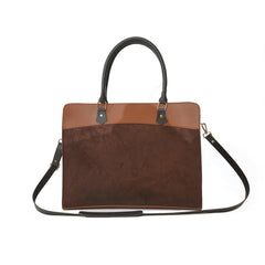 Women's Synthetic Suede Craze Laptop Bag