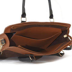 Women's Synthetic Suede Craze Laptop Bag