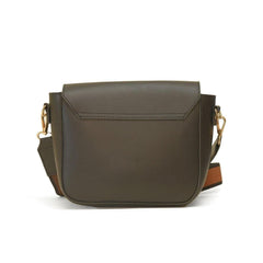 Women's Synthetic X side Olive Green Bag