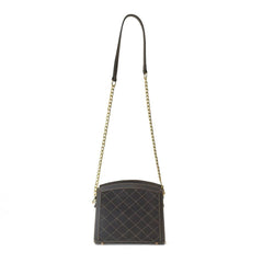 Women's Synthetic Sonic Crossbody Black Bag