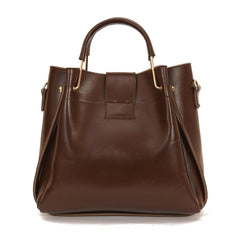 Alexa 3Pc Handbag, Chocolate Brown