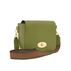 Women's Synthetic Xside Olive Green Bag