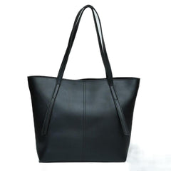 Nova PU Leather Casual Shoulder Bag, Black